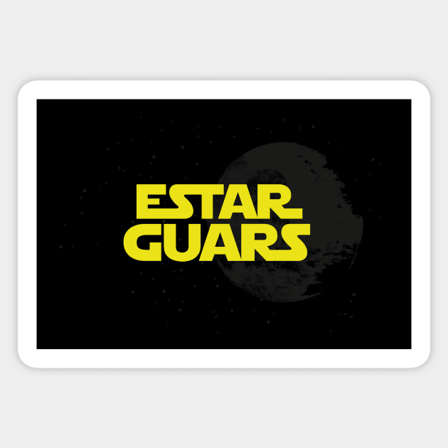 Estar Guars Death Star Sticker by NathanielF